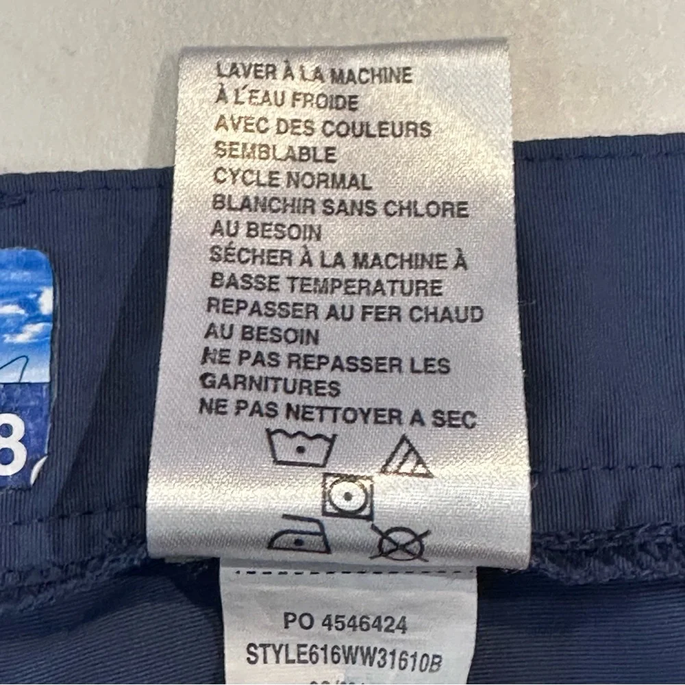 Bass Pro Shops Blue Cargo Shorts with Elastic Waistband waist‎ 48